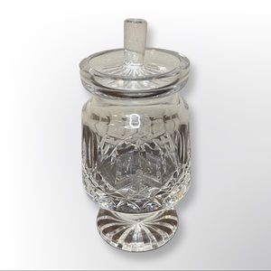 Vintage Waterford Crystal Lismore Footed Jam/Jelly Jar
